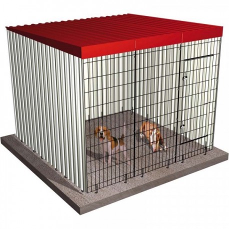 Jaula modular perros 4,04 m2